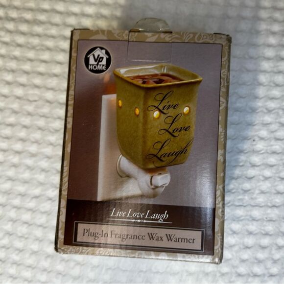 Wax Warmer Cream Plug In Scented Home Fragrance Essential Oils Melts Night Light - Picture 2 of 7
